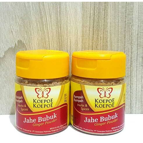 

jahe bubuk bumbu instant 25 gram koepoe