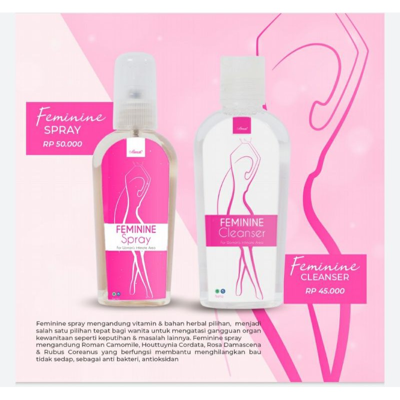 Feminime Cleanser / Feminime Spray Marwah