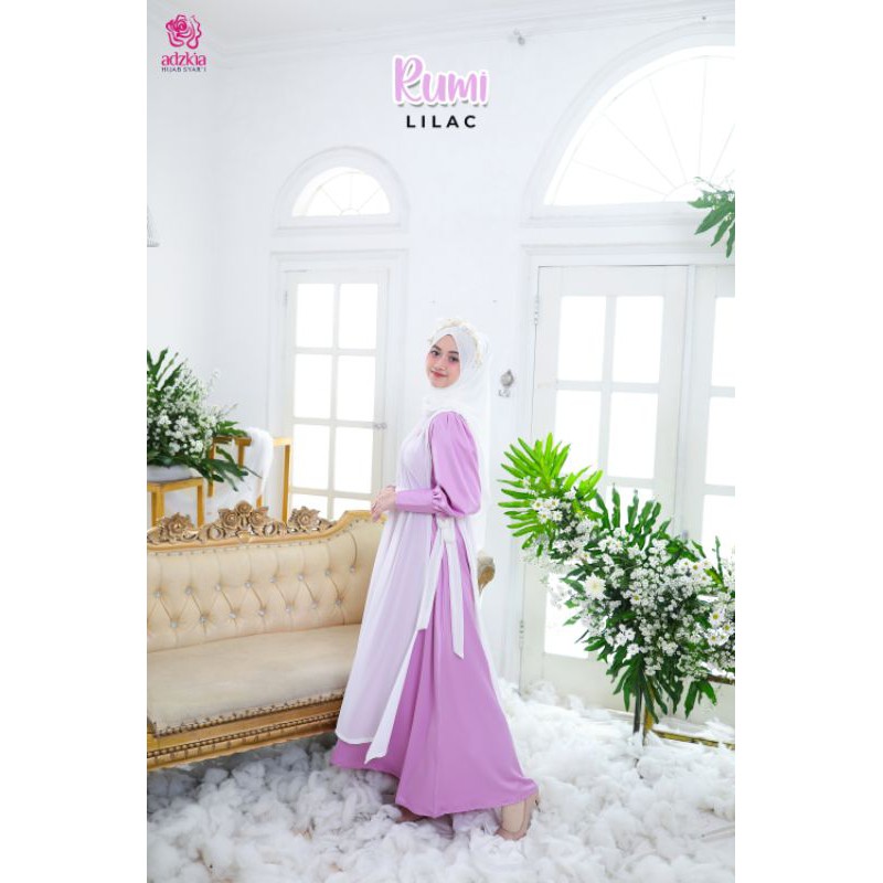 Rumi Dress Lilac by Adzkia Hijab