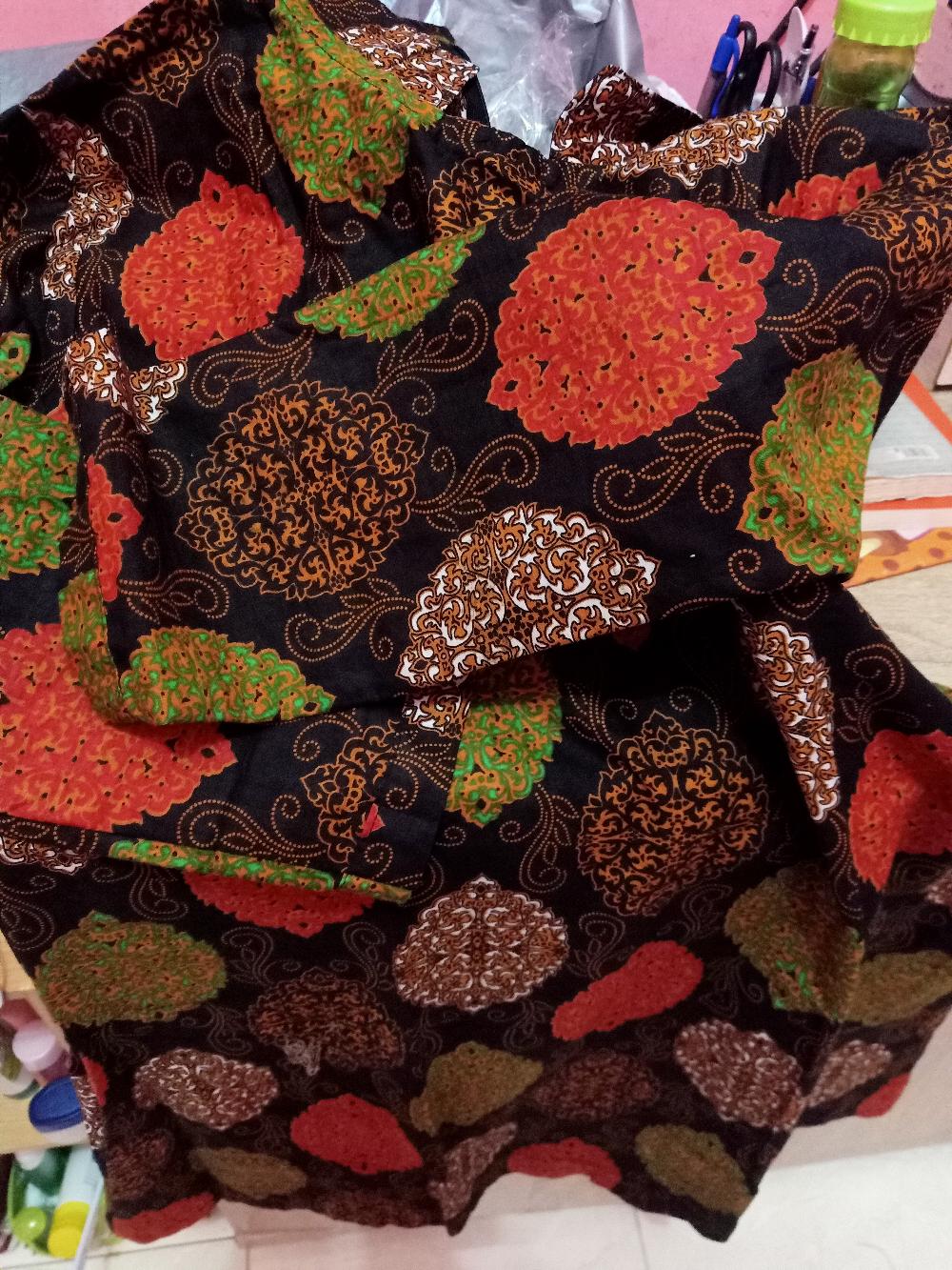 Tunik Batik Modern M L Xl Xxl Jumbo