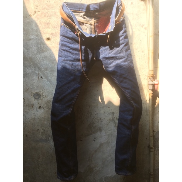 red denim 15 oz second size 30