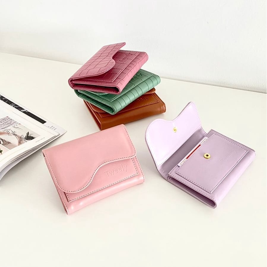 Meysa Wallet - Dompet Wanita - Tweelyforbag - Dompet Lipat Tweely