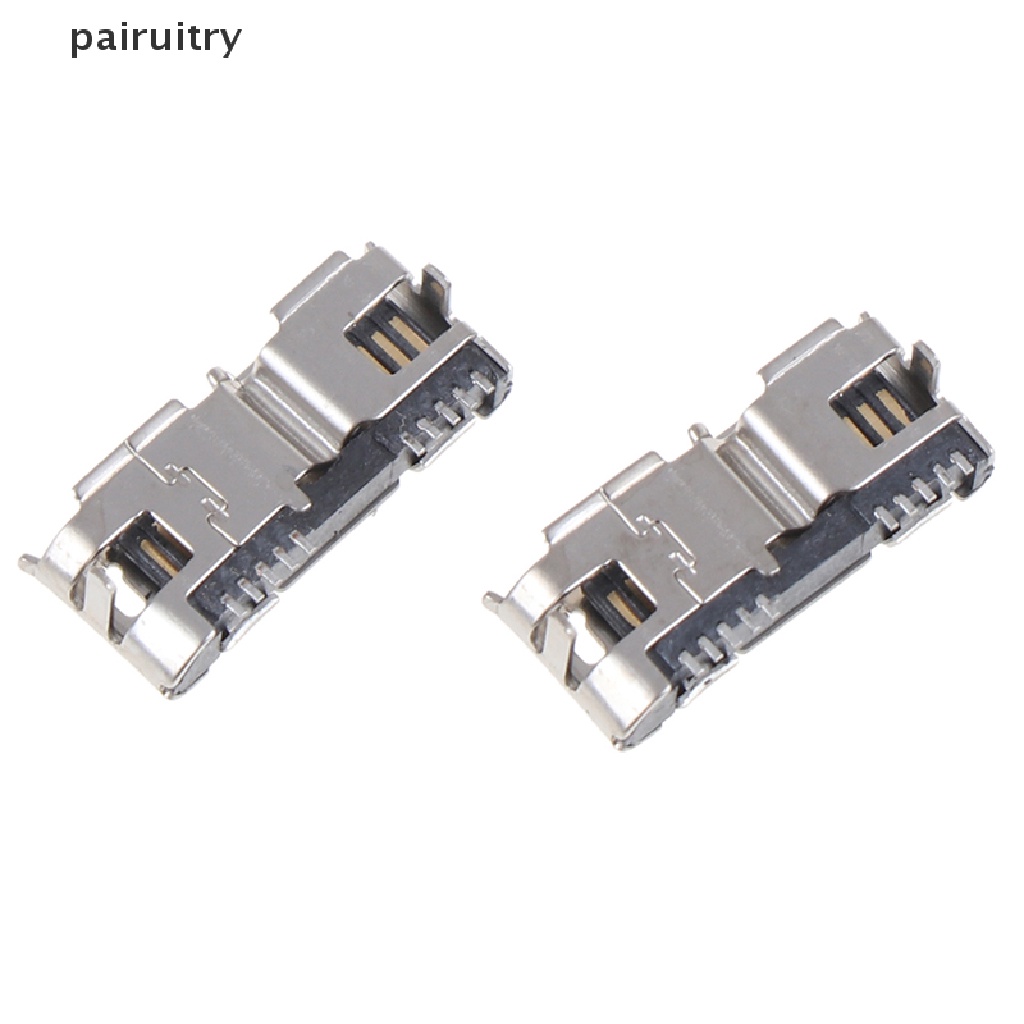 Prt 2pcs Soket Konektor Micro USB 3.0 Female 5pin Untuk Hard Disk PRT