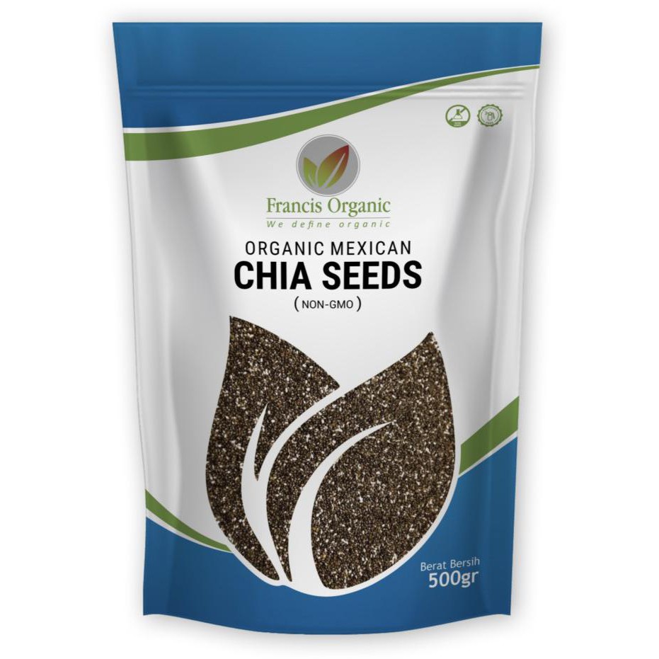 

Bestseller! Organic Black Chia Seed Mexico / Chia Seed Mexico Organik ( 500Gram ) _