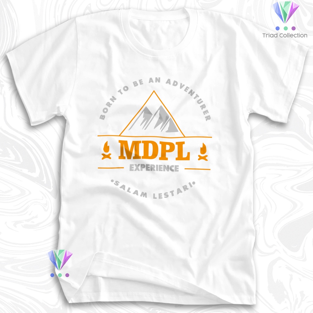 Tshirt Baju Kaos Distro Gunung MDPL / Kaos Distro Pria Wanita