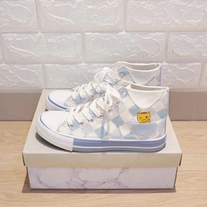 Sepatu Pet Cat Foxing I Sneakers Wanita Termurah I Import I Fashion Korea