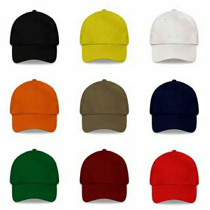 Topi Polos Baseball dewasa/ Topi Polos Dewasa / Topi Baseball dewasa / Topi Polos Baseball