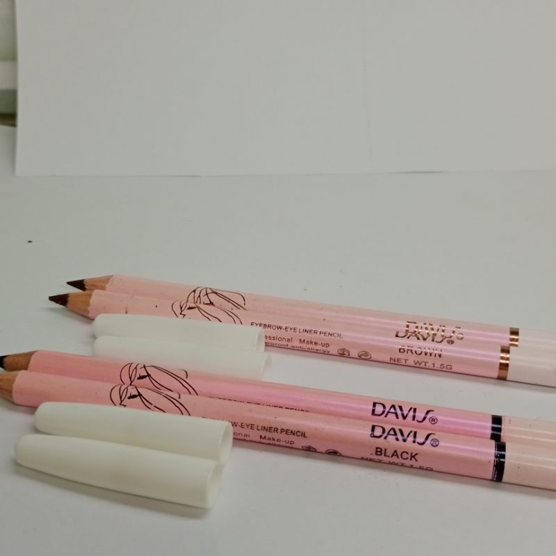 eyeliner Pensil Davis Black/Brown