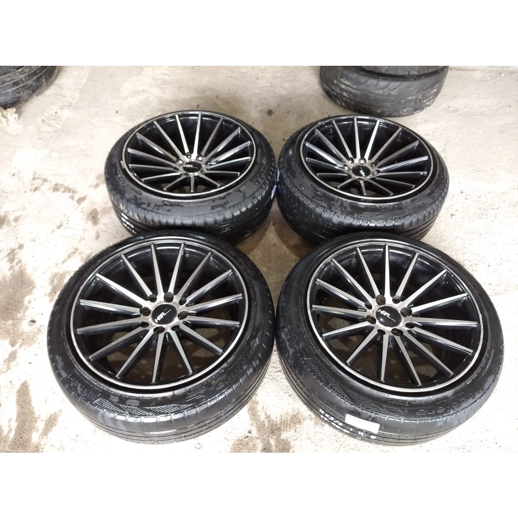 velg pelek mobil racing hsr seken ring 16 tsukuba ban 195/50/r16 acclera