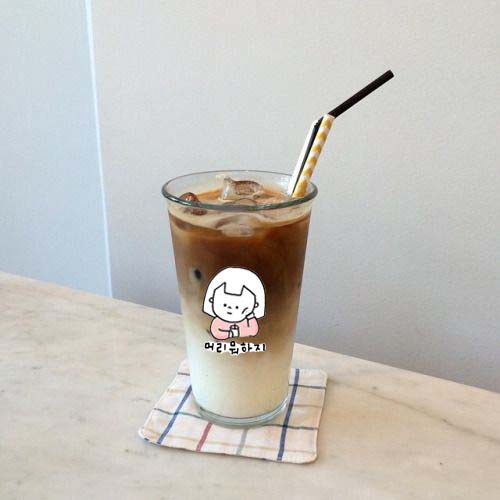 GELAS KACA KARAKTER CEWEK LUCU KOREA/ GELAS KACA KOREA/ GELAS AESTHETIC