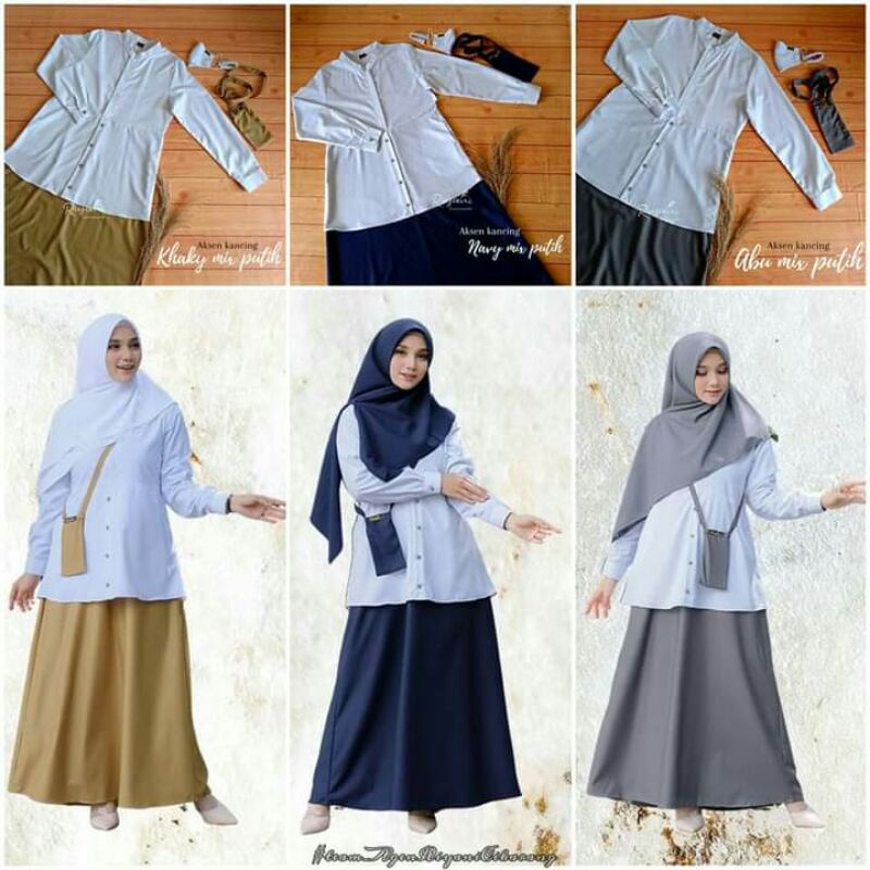 Gamis Dinas /Seragam Kerja/Riyani/Original