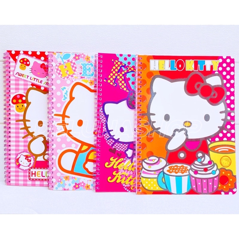 

buku tulis karakter note book hello kitty diary
