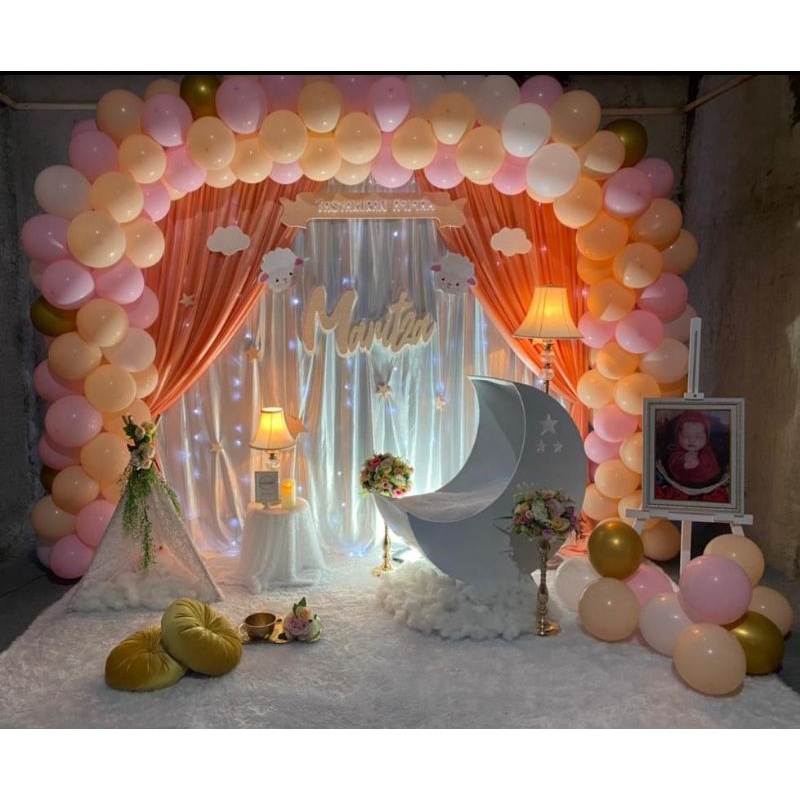 Tempat Tidur Bayi Bulan Sabit || Ayunan Bayi Bulan Sabit || Aqiqah
