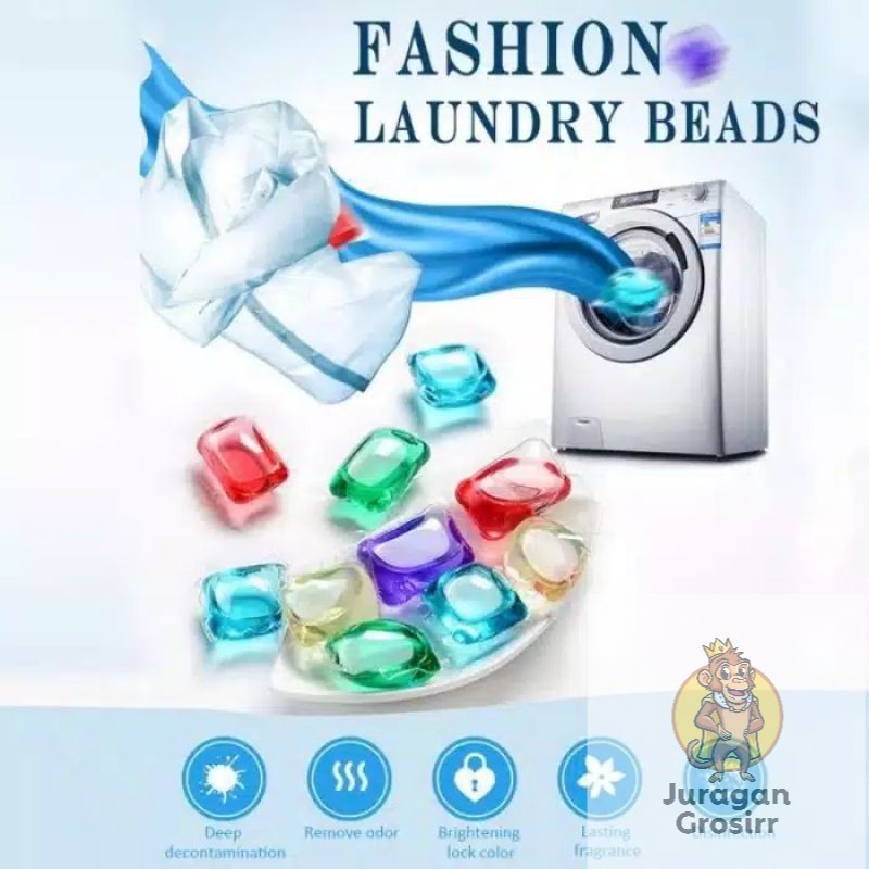 JG - Detergent Laundry Gel Ball Sabun Cair Cuci Baju Detergen Liquid Bola Ajaib Deterjen Mini