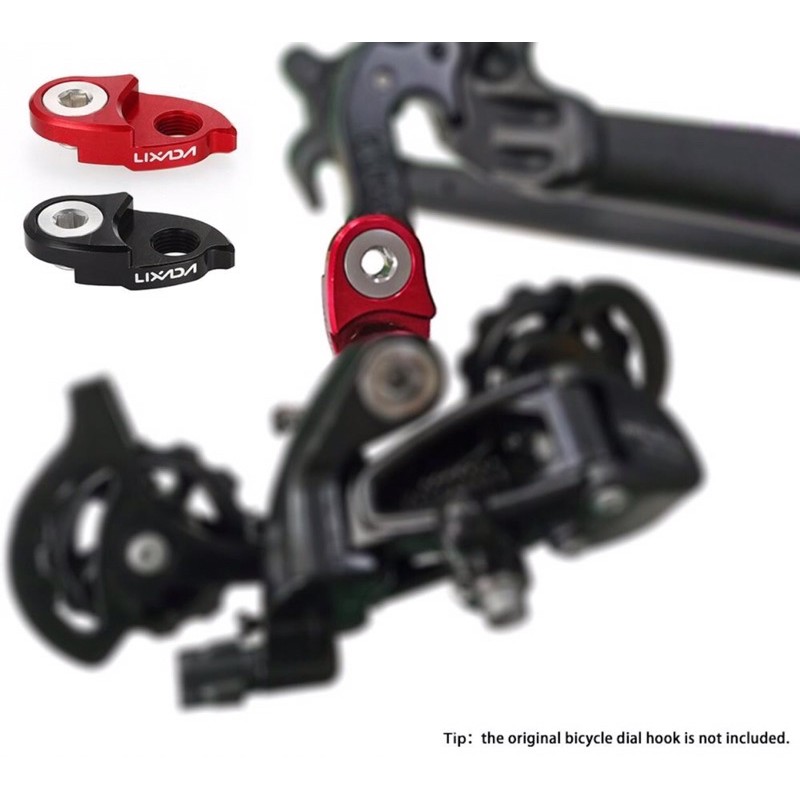 Rear Derailleur RD Konverter Portable Lixada Merah