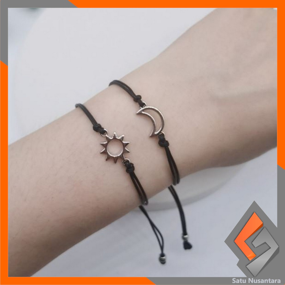 SN-K65 Gelang Tali Persahabatan Anyaman Korean Fashion Gelang BFF Gelang Pasangan Sahabat Gelang etn