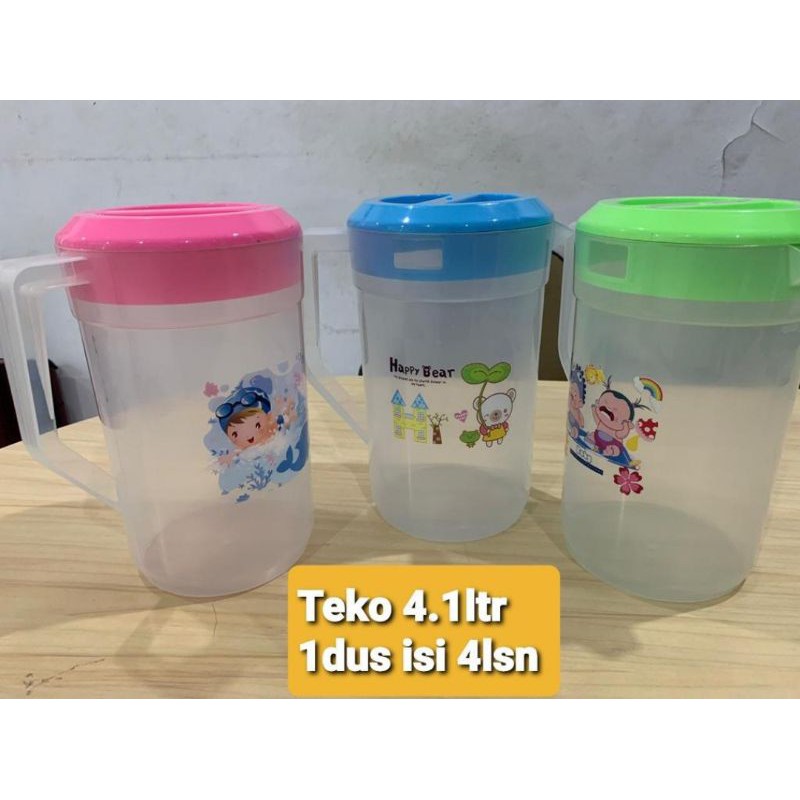 Teko Plastik Jumbo Water Jug 4.1 Liter