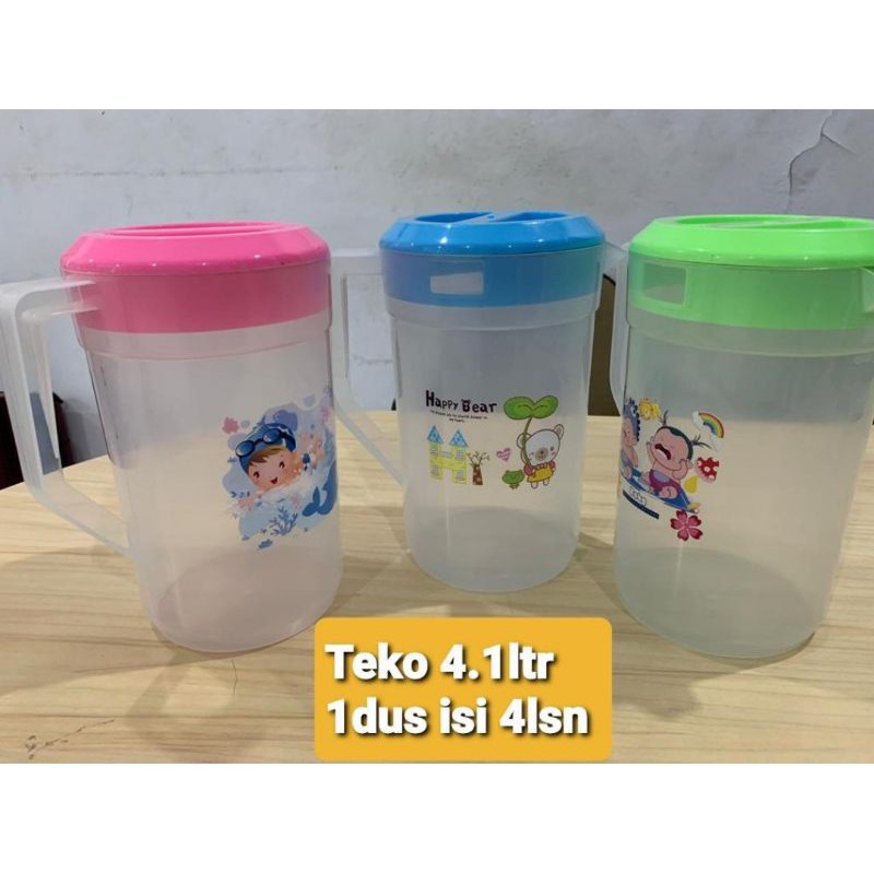 Jual Murah Teko Plastik Jumbo Water Jug 4.1 Liter 81lNdesZDoG6rB