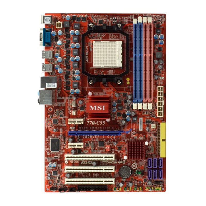 PREORDER MSI 770-C35 Motherboard DDR3 Motherboard AM2 AM2+ AMD 770 16GB Support Athlon II/Phenom II 