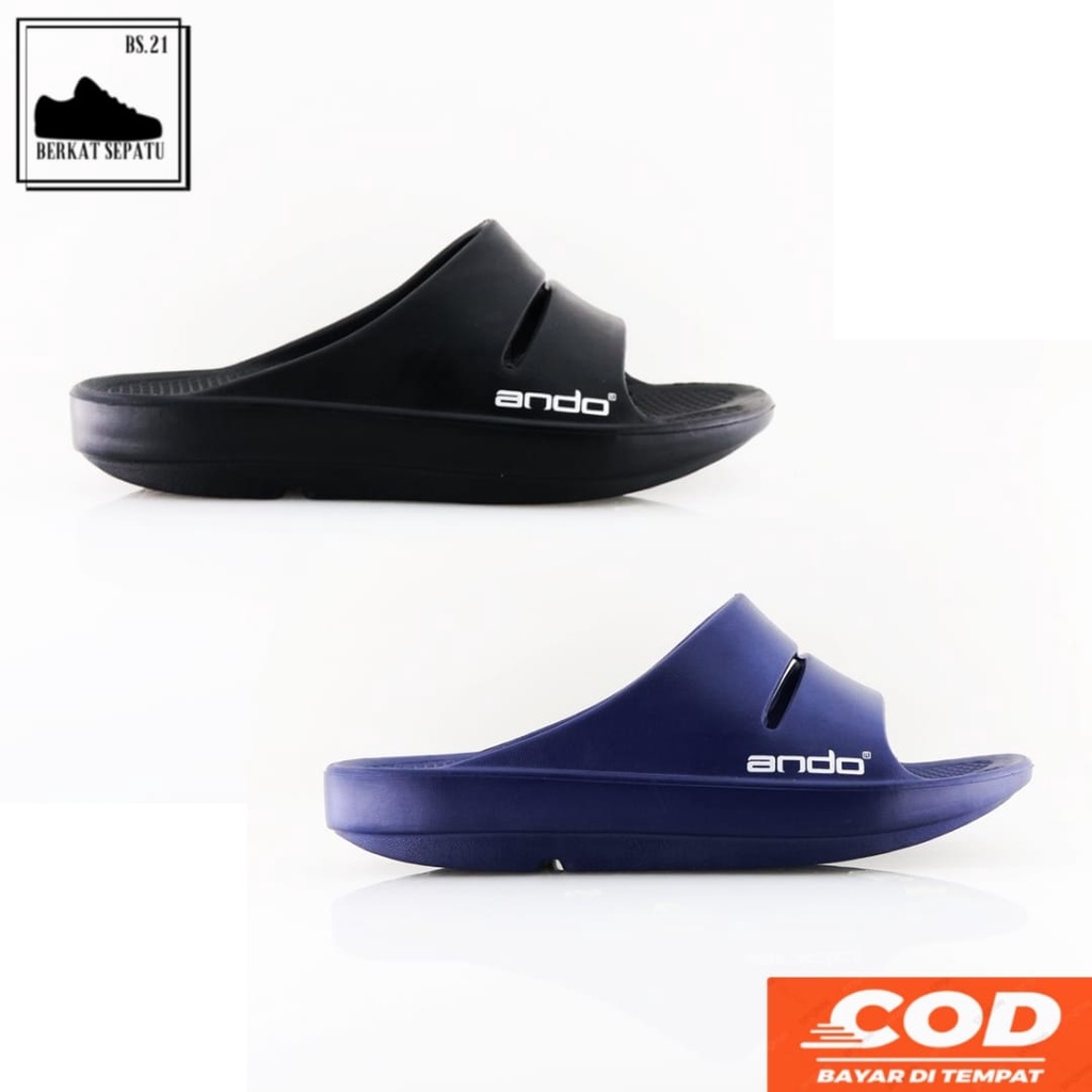 [COD] Sandal Pria Slide/Selop Ando Viking Terbaru | Sandal Ando Viking 2022 Slider Kokop Full Karet