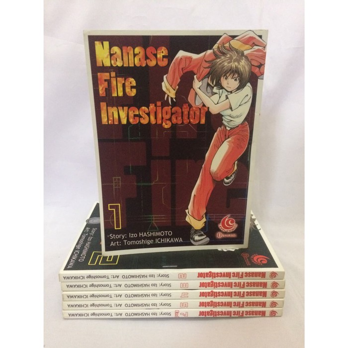 Komik Nanase Fire Investigator 1-7 Tamat Minus vol 6 Murah