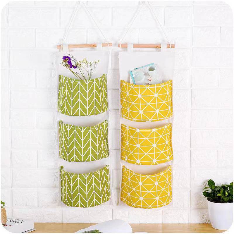 KD1 Storage Bag Organizer (3 saku) / Rak Gantung 3 Susun Multifungsi / Storage Bag Organizer (8 saku) / Rak Gantung Kain Susun