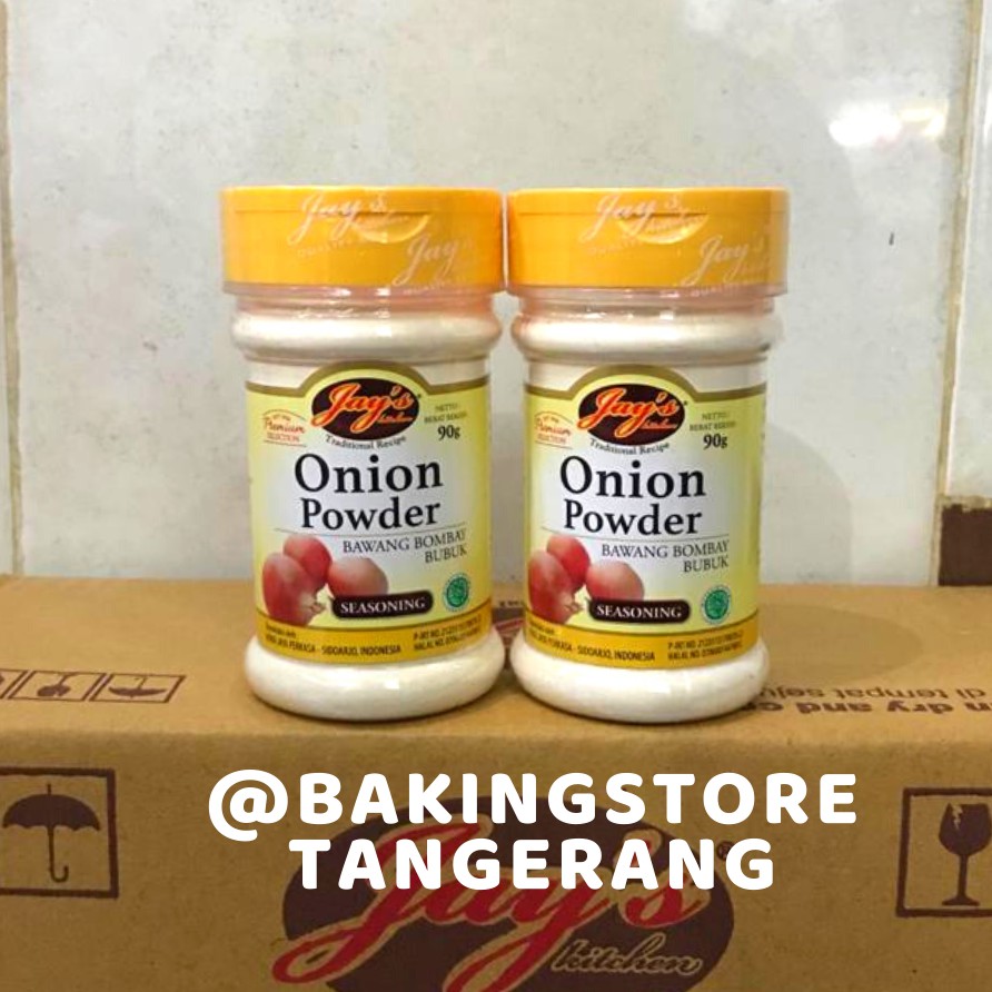 

Jay's Onion Powder | Bubuk Bawang Bombay | Jays Onion 90 Gr