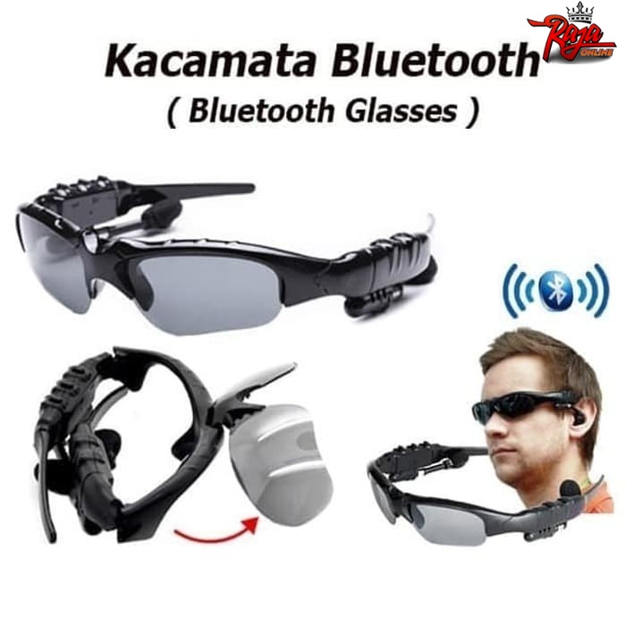 MP3 Sunglasses With Bluetooth (Kacamata MP3 + Bluetooth) -Kacamata Handsfree Headset Full Music