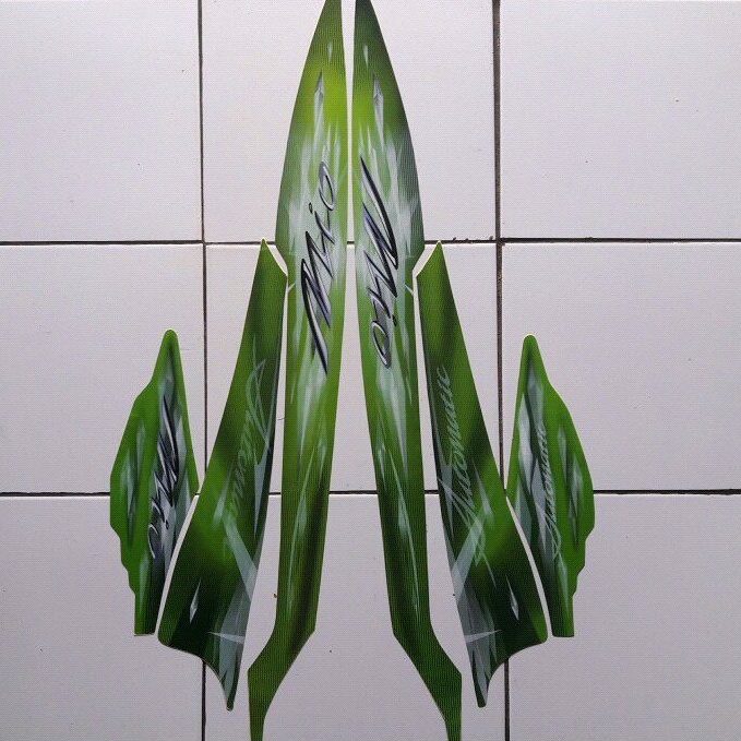 stiker striping mio sporty 2009 hijau