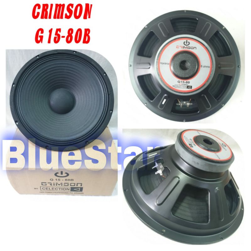 Speaker Component Crimson G15 80 Original 15 inch Celection