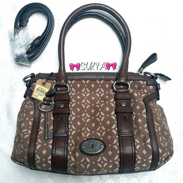 Fossil Maddox Brown Signature Pecan Fullset NWT