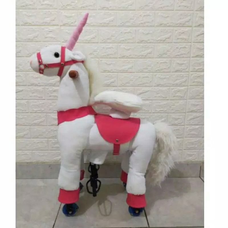 kuda Genjot Gowes Goyang SNI Mekanis Size S Mainan Anak Kecerdasan Motorik Sensorik Edukasi Animal