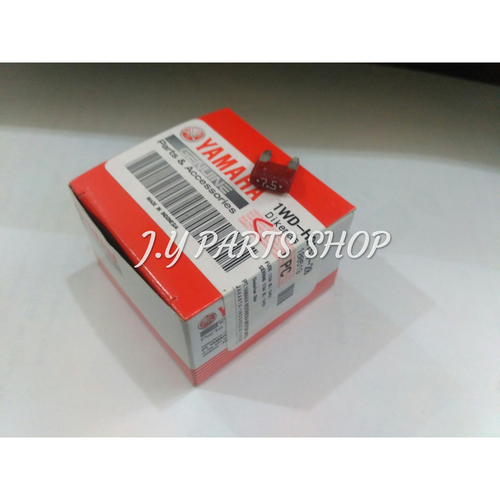 SIKRING TANAM TANCAP KECIL 7.5A 7.5 A AMPER NMAX N MAX R25 MT25 DLL ORIGINAL YGP 1WD-H2151-20