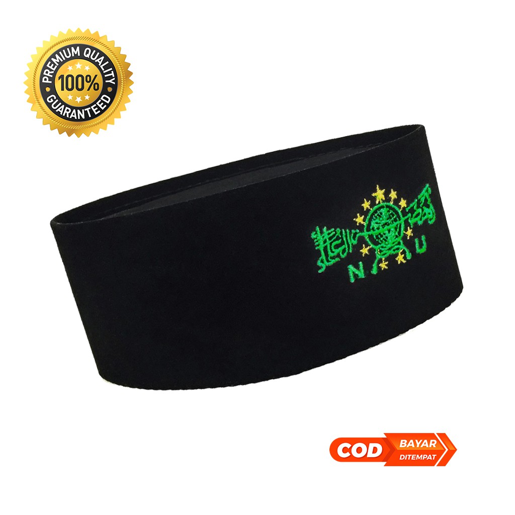 Peci NU Peci Hitam NU / Peci Songkok NU Polos - Peci Anak NU Bordir