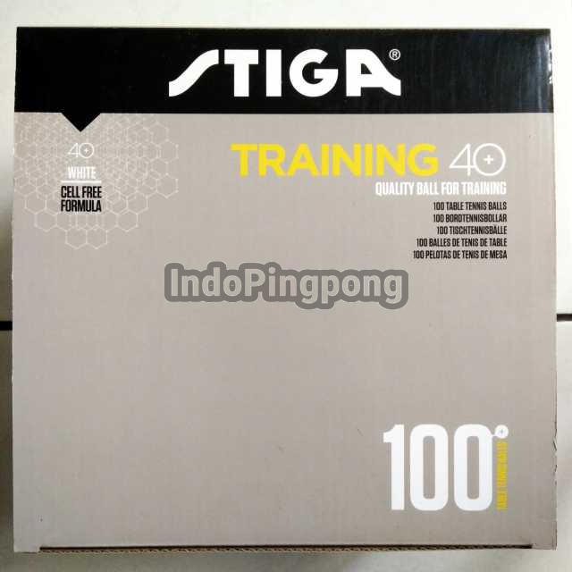 Stiga Training 40+ 100 Poly Balls ~ Bola Latihan Pingpong
