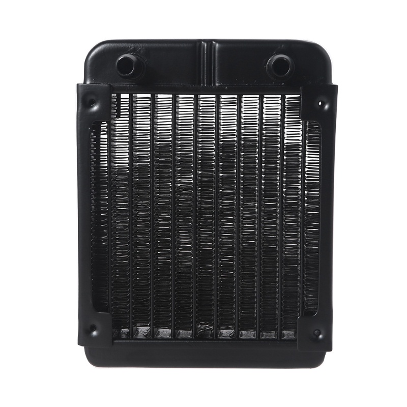 Bt Radiator Pendingin Air Aluminium 10tabung Heat Exchanger CPU Heatsink Cooler Penghilang Panas Cepat Untuk Komputer PC