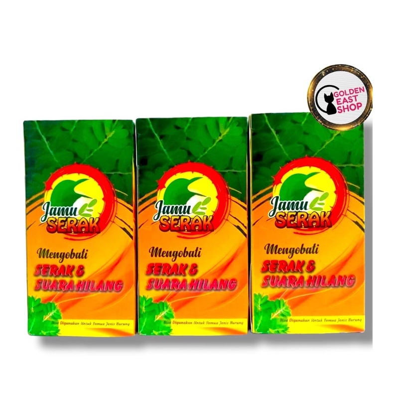 JAMU SERAK JAMU BURUNG OBAT BURUNG SERAK SUARA HILANG BATUK PILEK RADANG MURAI BATU KACER C IJO