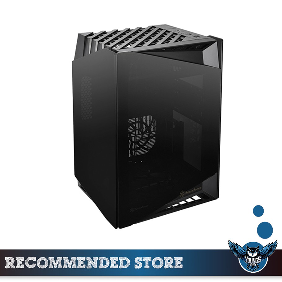 CASE SILVERSTONE LUCID LD03 | ITX | Tempered | SFX PSU | 2 Fan