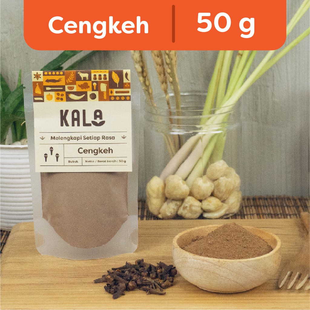 

Cengkeh bubuk 50 gram Bumbu bubuk Murni Clover powder