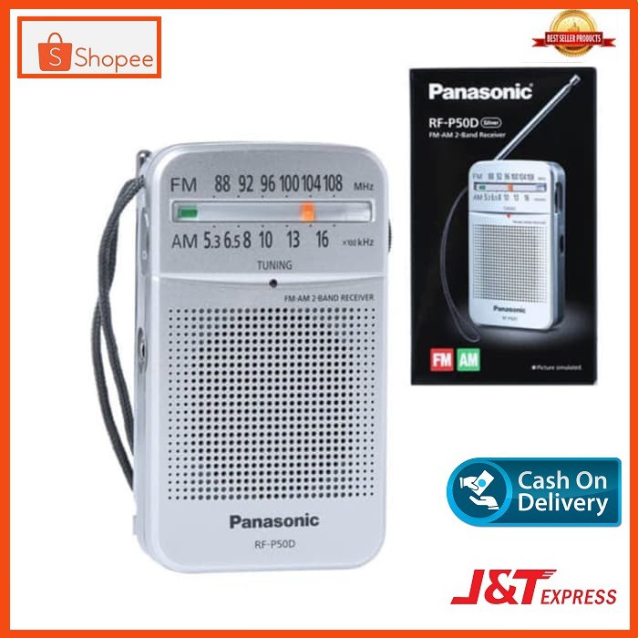 Radio Panasonic RF-P50 AM FM Radio Saku