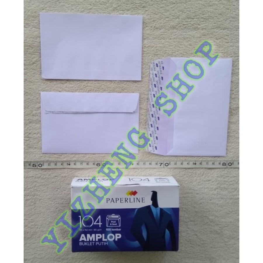 

AMPLOP 95MMX152MM 80 GSM PAPERLINE ADA LEM NYA