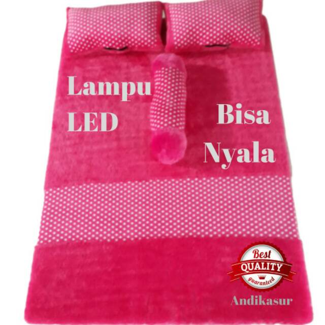 [Anti Kempes] Surpet Kasur Lipat Karakter Rasfur Bulu