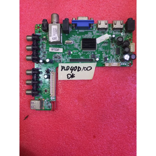 mb mainboard polytron pld40d100 pld40t100 40d100 atau 40t100