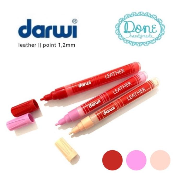 

Darwi leather marquer darwi alat lukis permanen cat akrilik 1 acrylic