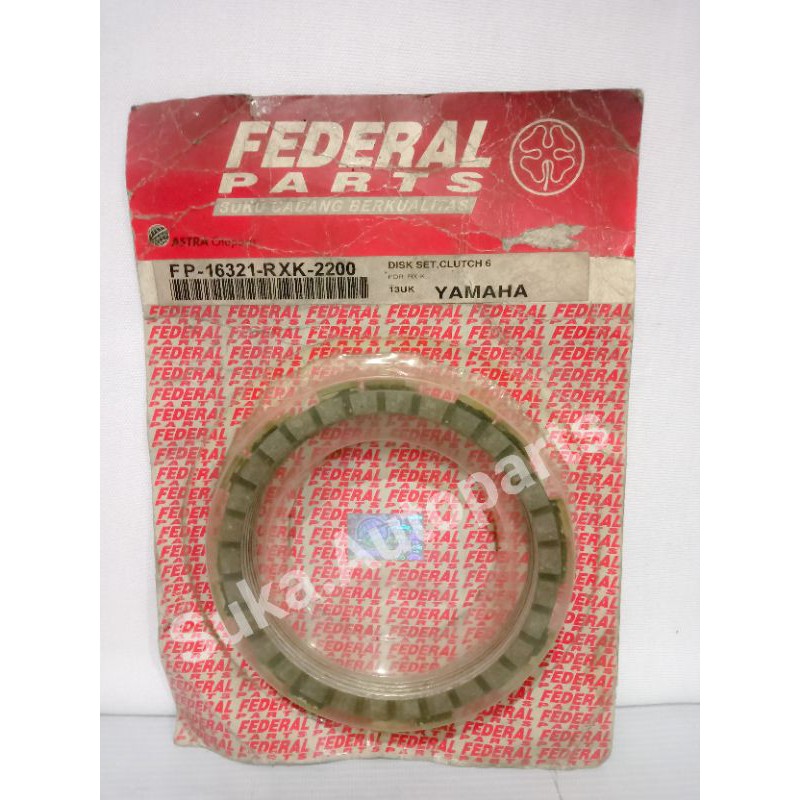 Plat Kopling RX-KING FEDERAL PARTS