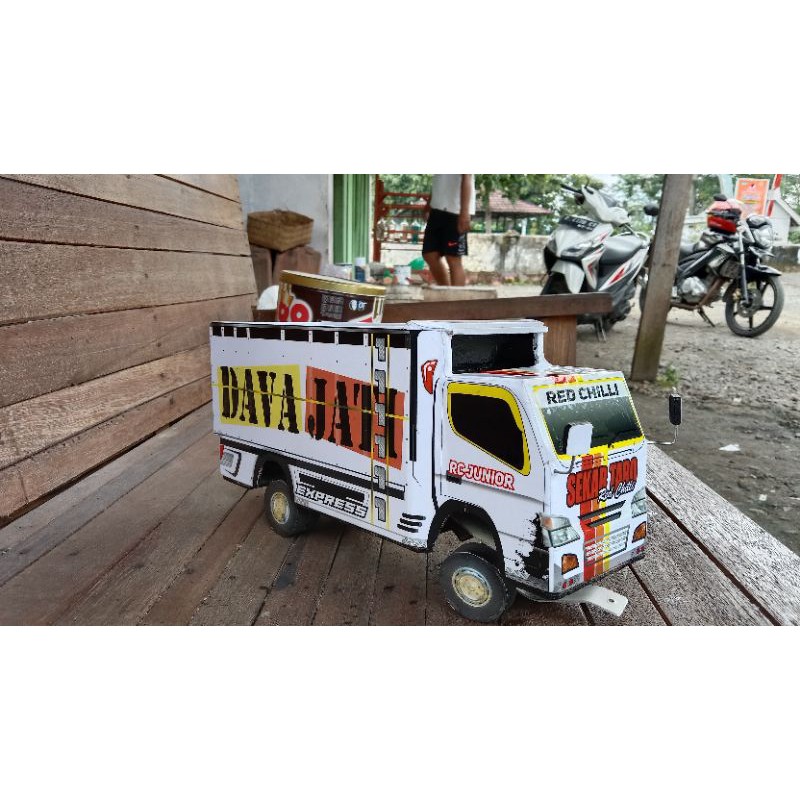 Miniatur Truck Oleng Bisa COD Keren Bisa belok Kualitas Bagus