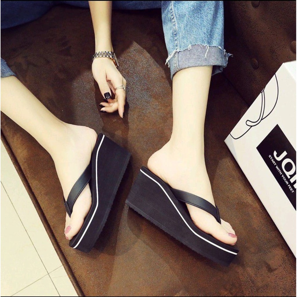 SANDAL WEDGES WANITA TERBARU DAN TERMURAH 2021