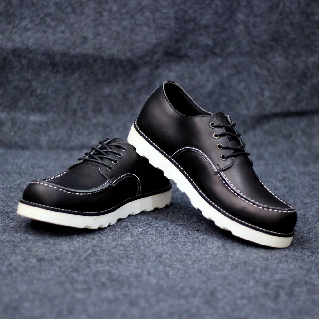 BURAY X SEPATU BOOTS PRIA OXFORD DEWASA WOLF KULIT PREMIUM CASUAL FORMAL BOOTS OXFORD PRIA KERJA PROYEK KANTOR GURU PNS PESTA RESMI NYAMAN || BOOT PRIA OXFORD BERKUALITAS 2022