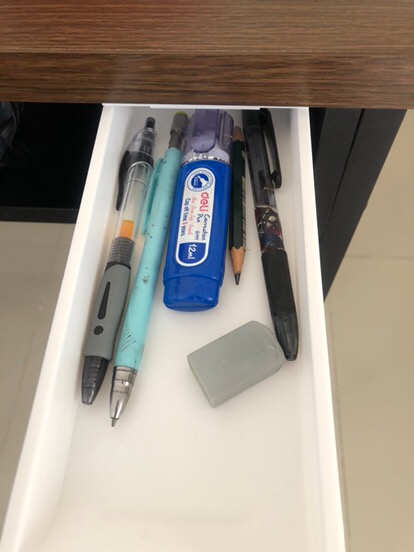 Laci Tempel Bawah Meja Tempat Kotak Tambahan Penyimpanan Serbaguna