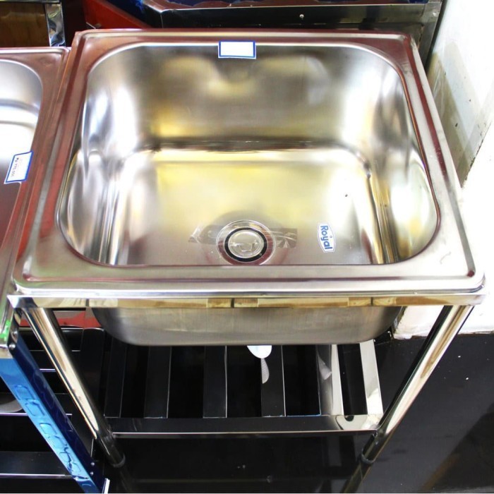 KITCHEN SINK/ BAK CUCI PIRING STAINLESS ROYAL SB 300 SK SB300SK 63X57